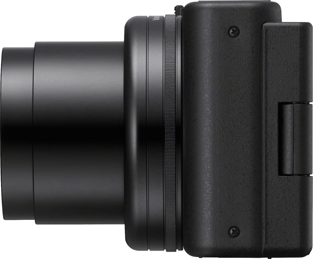 Sony ZV-1 - Cámara digital para creadores de contenido, vlogging y YouTube, con pantalla abatible, micrófono incorporado, video 4K HDR