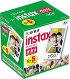 Fujifilm Película instantánea Instax Mini, 10 hojas x 5 paquetes (total 50 disparos)