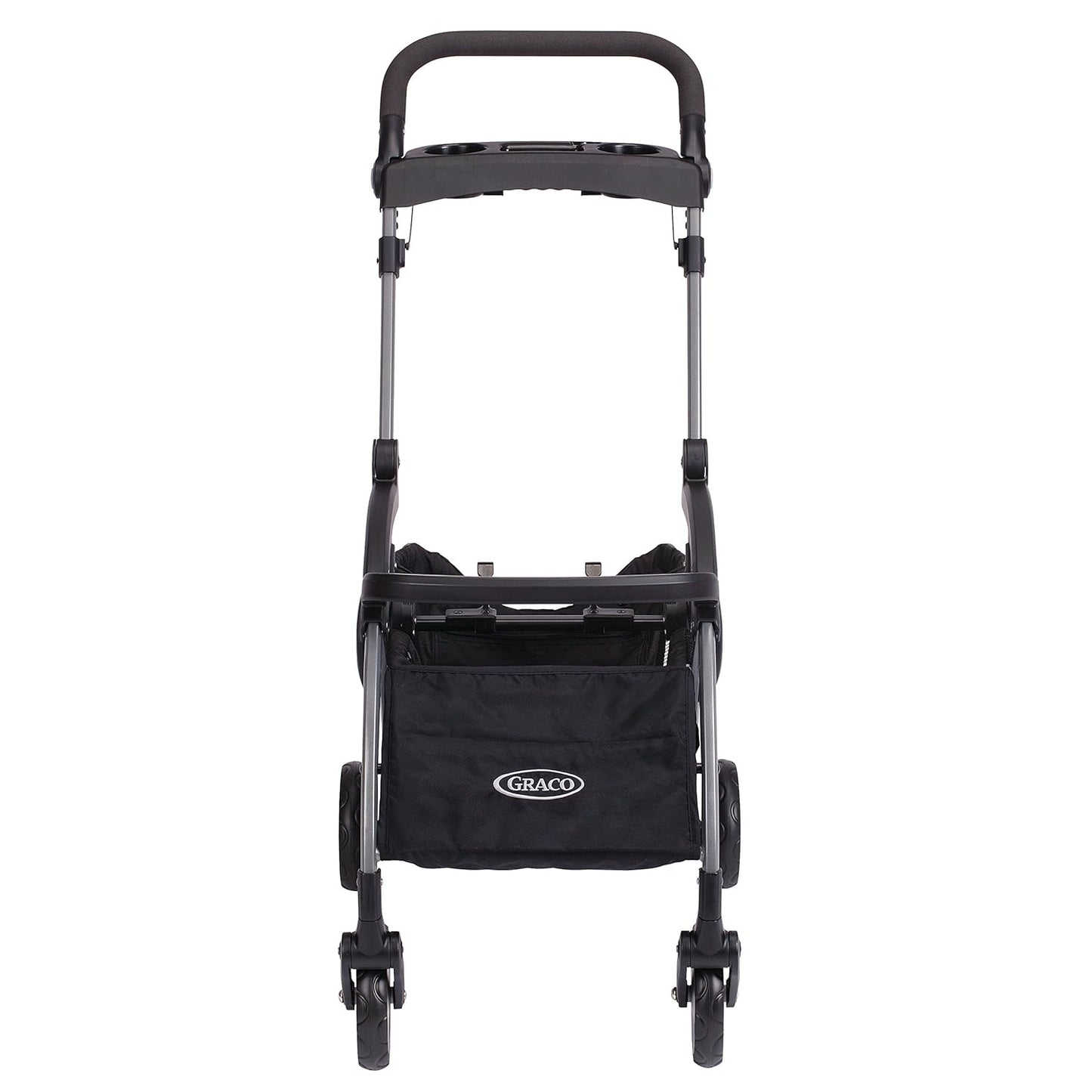 Graco SnugRider Elite - Portabebés para asiento de automóvil, marco ligero, cochecito de viaje acepta cualquier asiento infantil Graco SnugRide, color negro