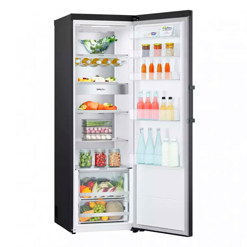 Frigorífico 1 puerta LG GLM71MCCSX Acero Negro grisaceo