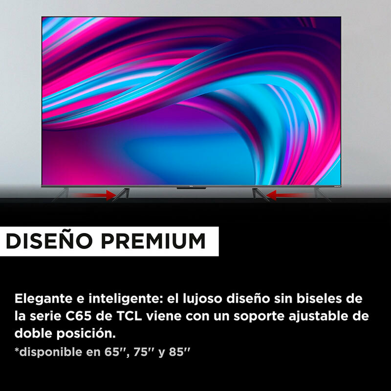 TV TCL 98C655 QLED 4K 98"