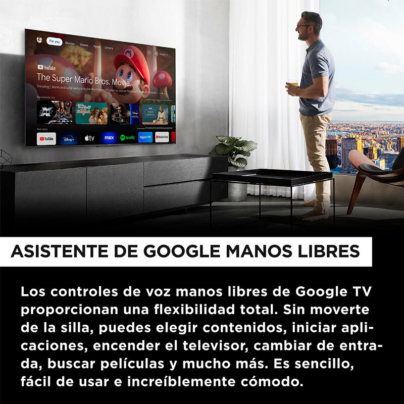 TV TCL 98C655 QLED 4K 98"