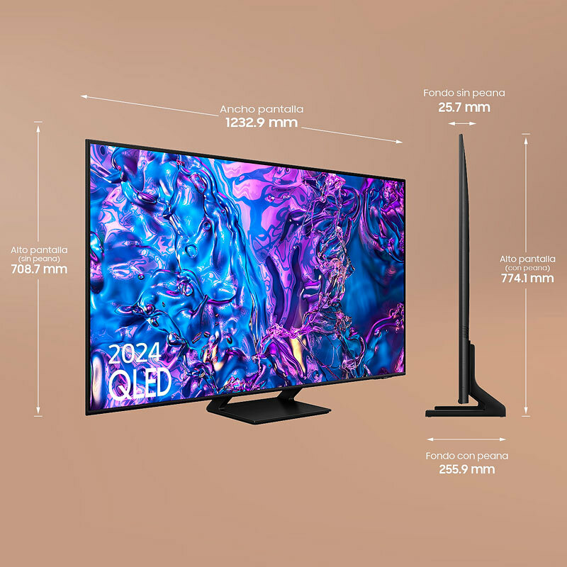 TV Samsung TQ55Q70DATXXC QLED 4K 55"