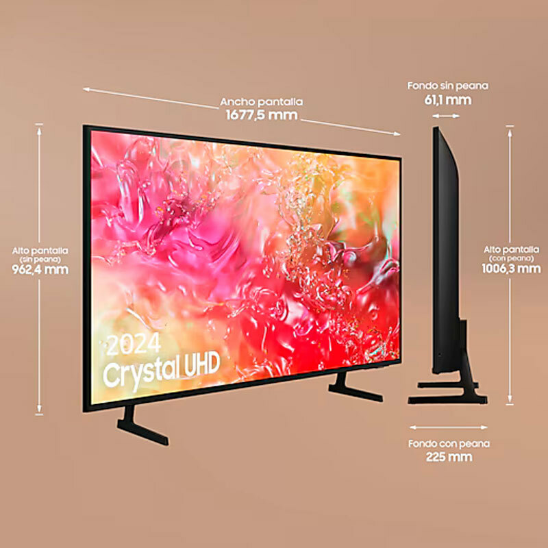 TV Samsung TU75DU7105KXXC LED 4K 75"