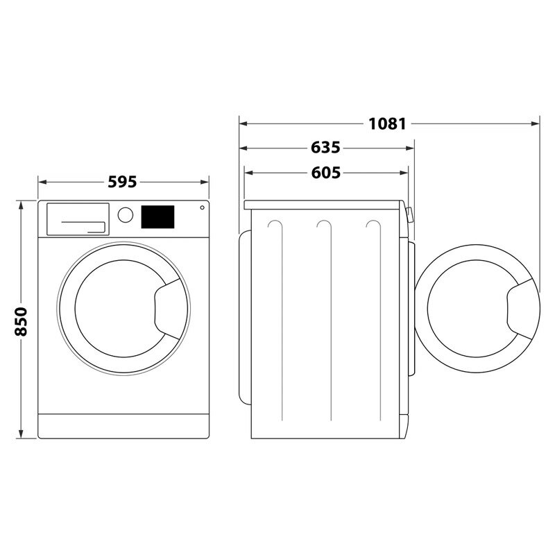 Lavasecadora Whirlpool FFWDD1174269SBVSPT 11Kg