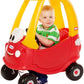 little tikes – cozy coupe 30th anniversary coche, sin armar, rojo