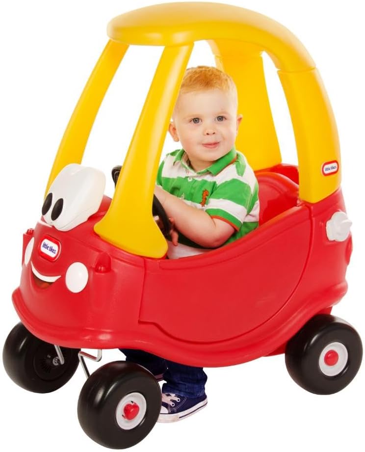 little tikes – cozy coupe 30th anniversary coche, sin armar, rojo