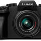 Panasonic Cámara digital LUMIX G7 4K, con lente LUMIX G VARIO 0.551-1.654 in Mega O.I.S. Lens, cámara sin espejo de 16 megapíxeles