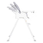 Baby Trend - Adapt SpaceSaving Booster - Silla alta, aguamarina Pebblestone