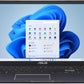 ASUS Portátil Vivobook Go Slim de 15,6", Intel Dual Core N4500, 4 GB de RAM, SSD de 128 GB, Windows 11