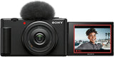 Sony ZV-1F Cámara de Vlog para Creadores de Contenido y Vloggers Negro