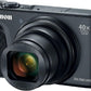 Canon Cámaras US Point and Shoot Cámara digital con 3.0" LCD, Plata