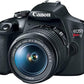 Canon EOS Rebel T7 Cámara DSLR con lente de 18-55mm | Wi-Fi integrado | Sensor CMOS de 24.1 MP