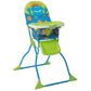 Silla alta simple plegable de Cosco, paquete de de 1