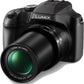 Panasonic LUMIX FZ80D - Cámara digital para apuntar y disparar, grabación de foto/video 4K con estabilizador de imagen óptico de potencia
