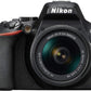 Nikon D3500 W/AF-P DX NIKKOR 0.709-2.165 in f/3.5-5.6G VR Negro