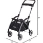 Graco SnugRider Elite - Portabebés para asiento de automóvil, marco ligero, cochecito de viaje acepta cualquier asiento infantil Graco SnugRide, color negro