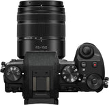 Panasonic Cámara digital LUMIX G7 4K, con lente LUMIX G VARIO 0.551-1.654 in Mega O.I.S. Lens, cámara sin espejo de 16 megapíxeles