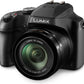 Panasonic LUMIX FZ80D - Cámara digital para apuntar y disparar, grabación de foto/video 4K con estabilizador de imagen óptico de potencia