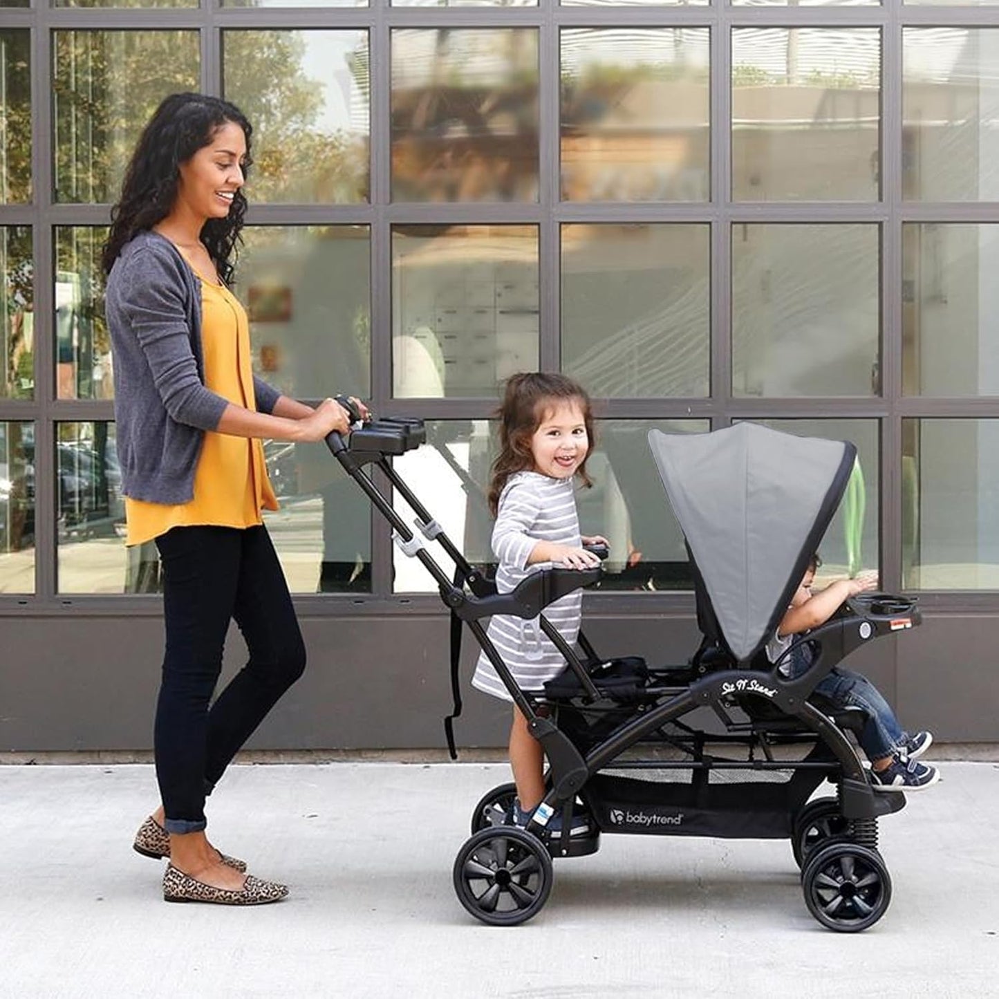 Baby Trend Sit N' Stand Ultra Cochecito, niebla matutina