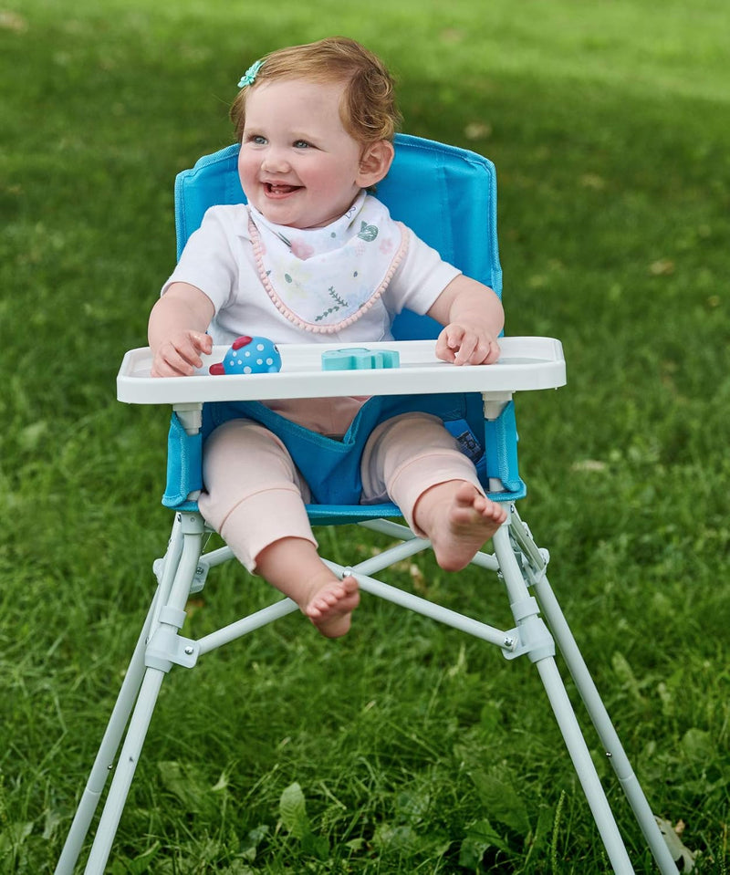 Regalo My High Chair - Silla alta portátil plegable & Go, para interiores y exteriores