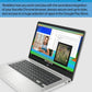 HP Laptop Chromebook 14, Intel Celeron N4120, 4 GB de RAM, 64 GB eMMC, pantalla HD de 14 pulgadas