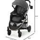Graco Modes Pramette Cochecito de bebé convertible en moisés auténtico, asiento reversible, almacenamiento extra