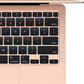 Apple MacBook Air de finales de 2018 con Core i5 (13 pulgadas, 8 GB de RAM, 256 GB) (QWERTY en inglés) Oro (renovado)