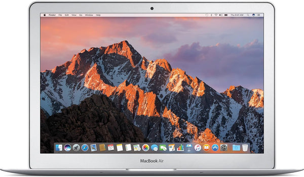 Apple MacBook Air con Intel Core i5, 1.6 GHz, (13 pulgadas, 4 GB, 128 GB SSD) - Plata (renovado)