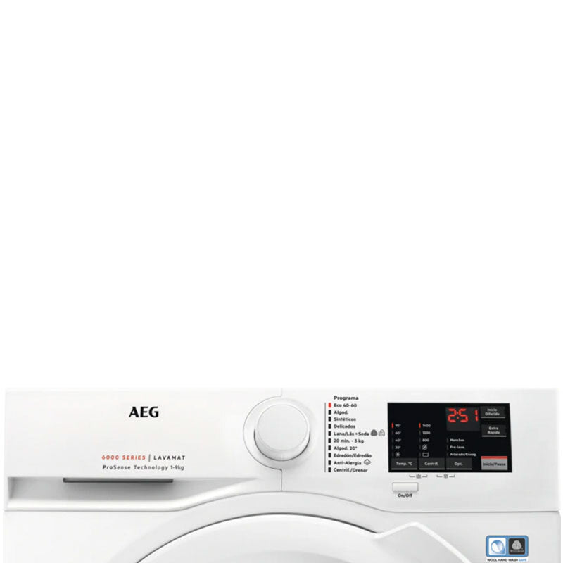 Lavadora AEG L6FBI947P 9Kg