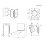 Lavadora AEG LFN8E8436C 8Kg
