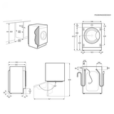 Lavadora AEG LFN8E8436C 8Kg
