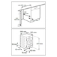 Lavasecadora integrable AEG LWN7E8636F 8Kg