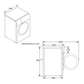 Lavadora Balay 3TS284X 8Kg