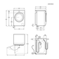Lavasecadora AEG LWR7194M4B 8Kg