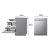 Lavavajillas LG DF587HVS 60 cm